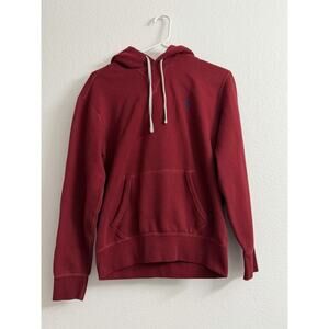 Polo Ralph Lauren Fleece Hoodie Red Size SP
